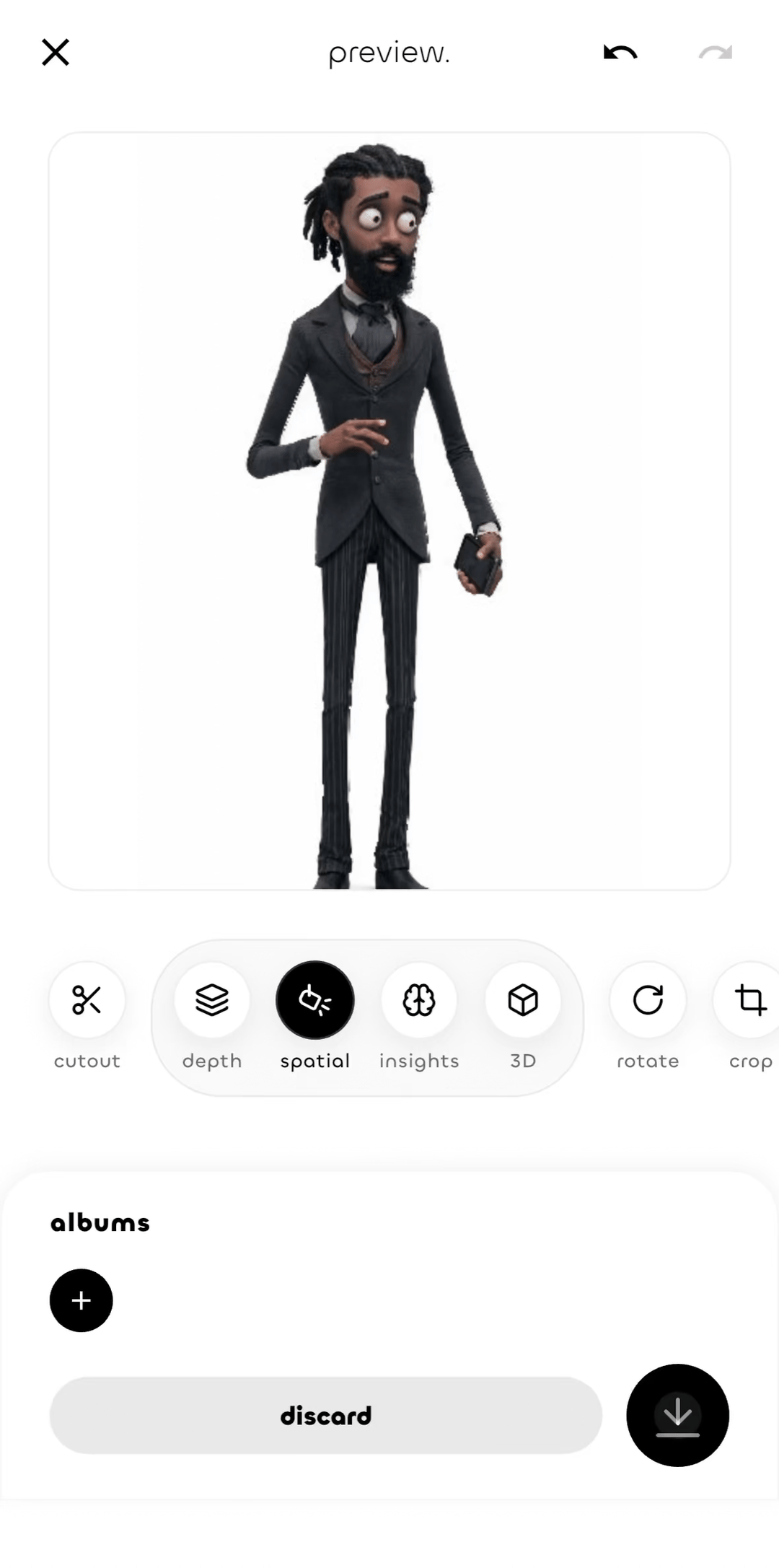 spatial scene subtle preview